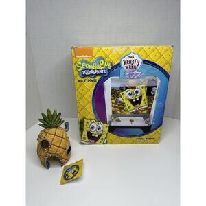 SpongeBob SquarePants Plastic Fish Tank Aquarium 1.5 Gallon & Accessories SBK115